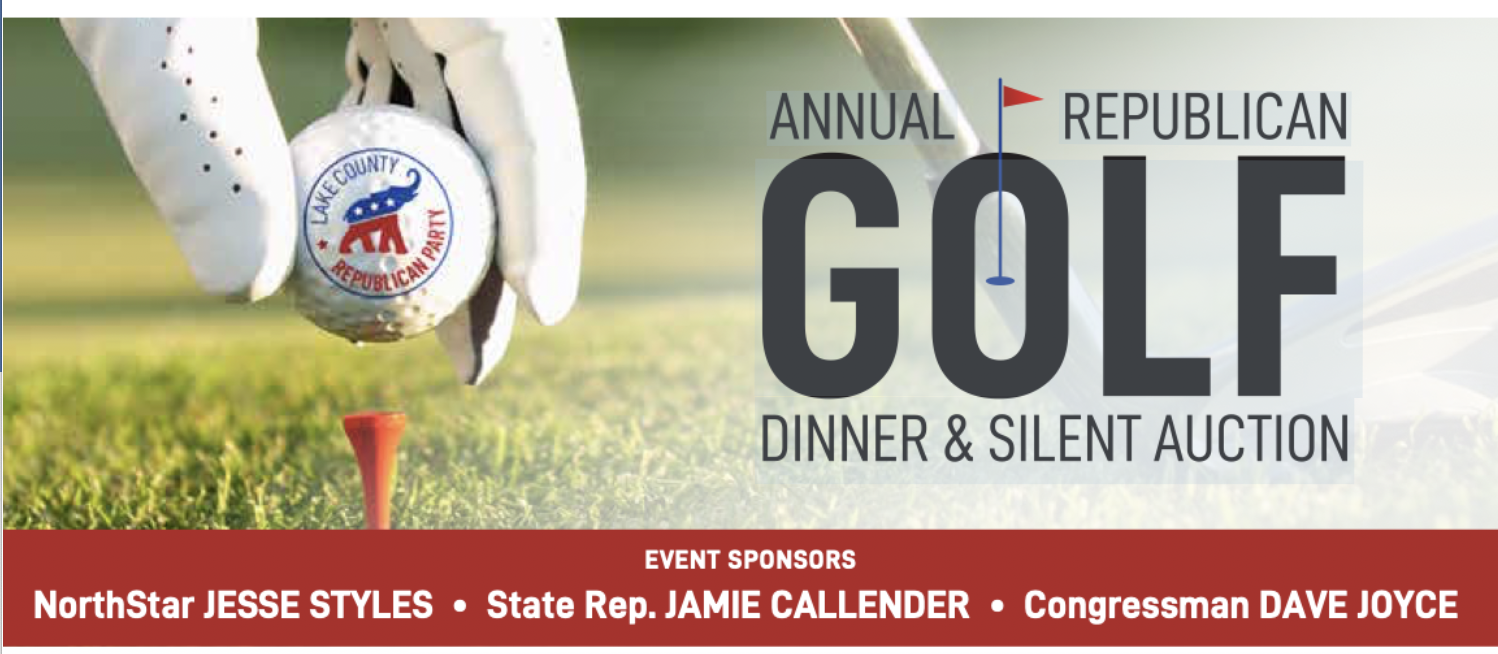 ANNUAL Lake County Ohio REPUBLICAN,  GOLF -  DINNER & SILENT AUCTION